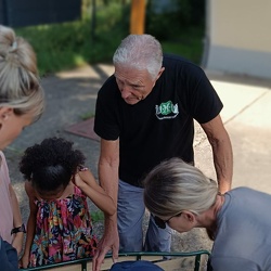 Schulklasse zu Besuch 1. August 2024